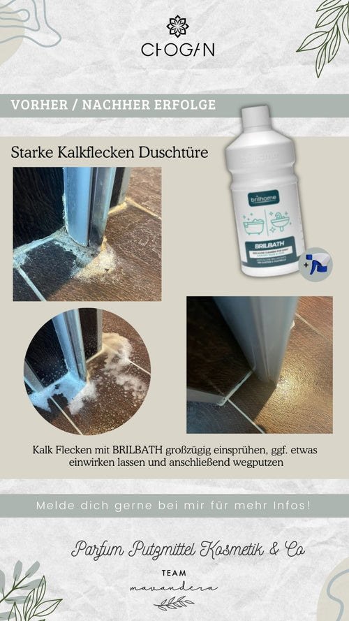 Brilbath- Kalkreiniger ohne Sprühkopf