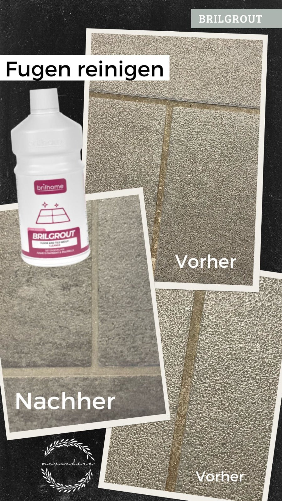 BRILGROUT – Fugenreiniger Konzentrat