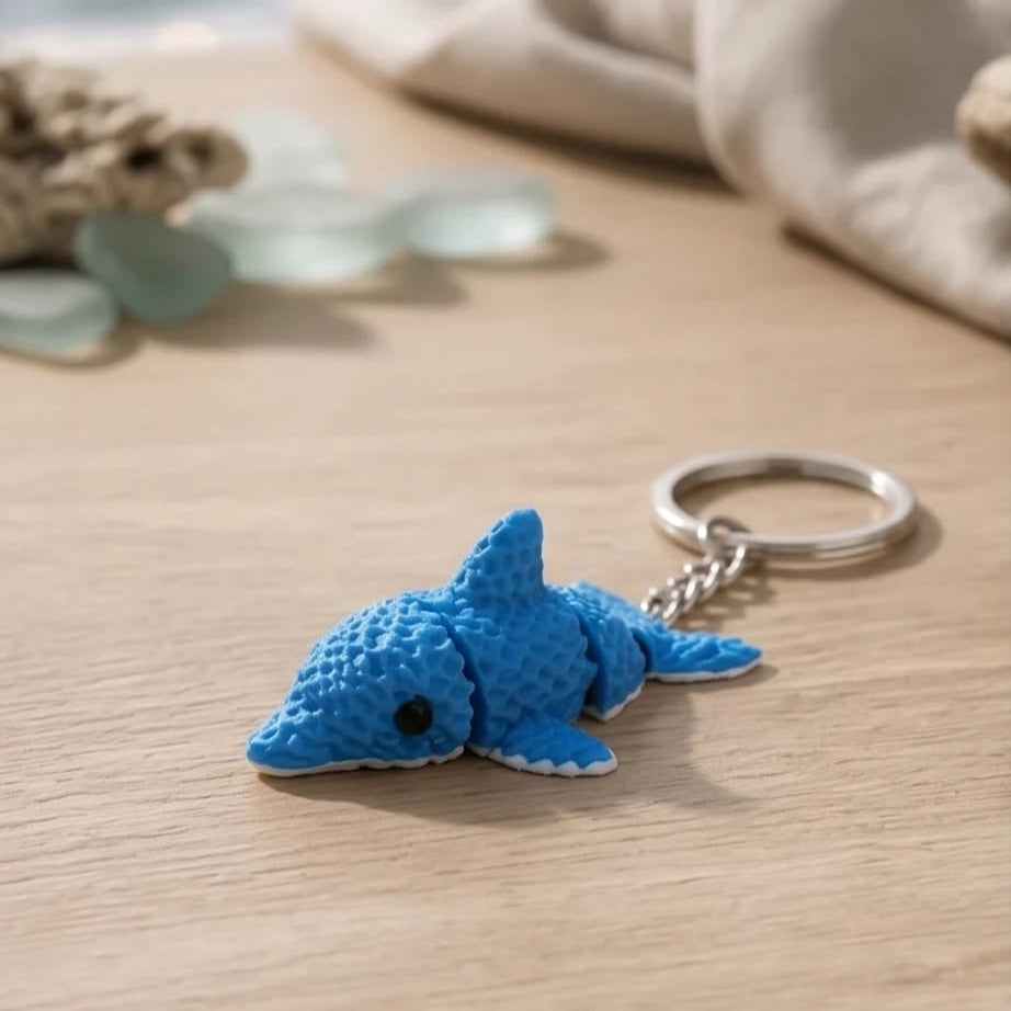 Articulated Dolphin – Der bewegliche Delfin-Schlüsselanhänger
